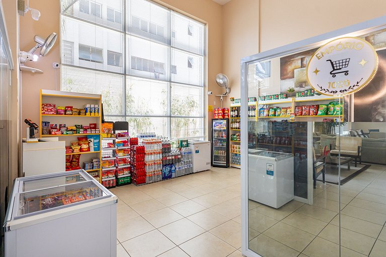 907 Ap charmoso em Pinheiros com academia e AC