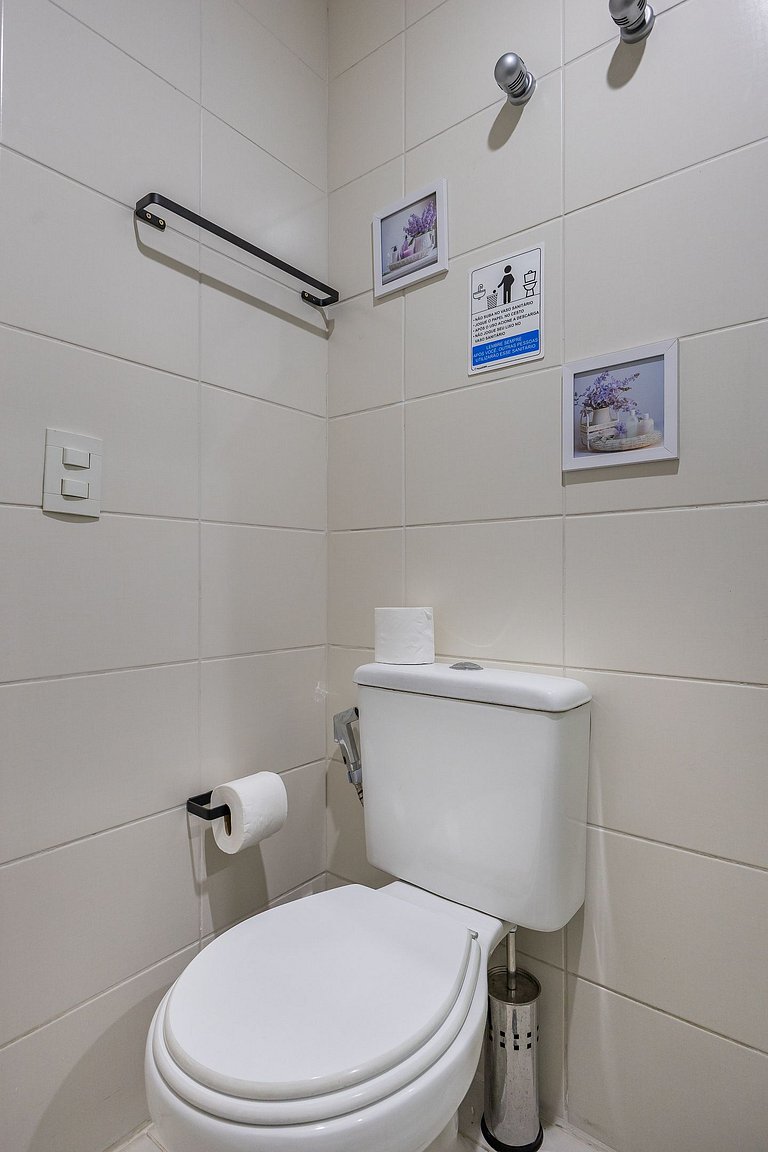 106 Ap completo em Pinheiros com Academia e AC