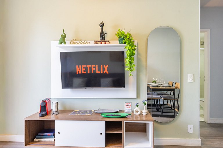 106 Ap completo em Pinheiros com Academia e AC