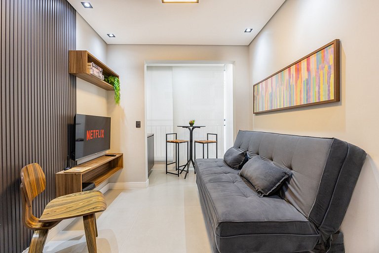 612 Ap Sofisticado com suíte no Brás + Vaga