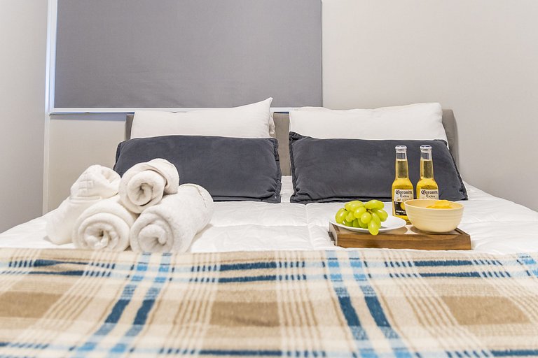 612 Ap Sofisticado com suíte no Brás + Vaga