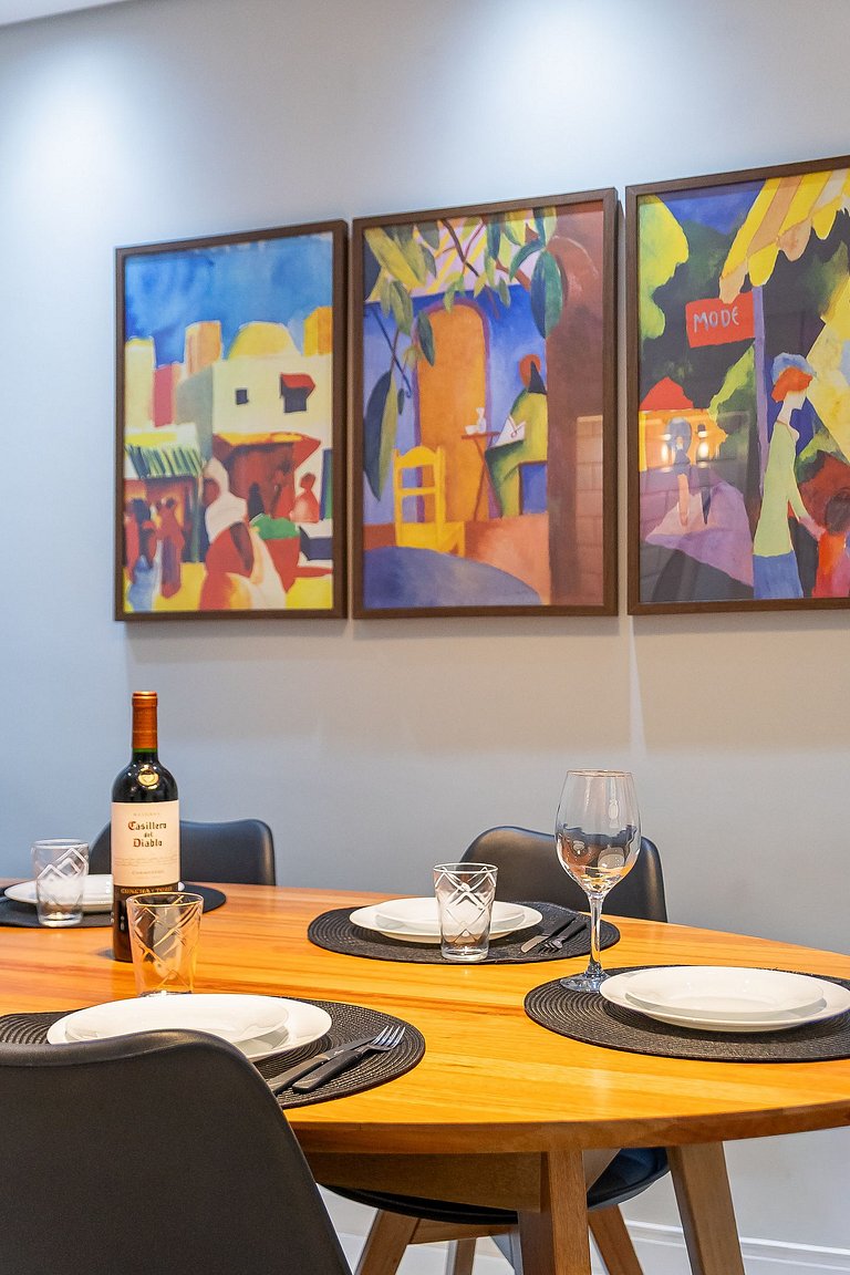 612 Ap Sofisticado com suíte no Brás + Vaga