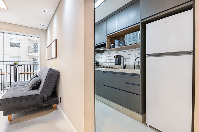 612 Ap Sofisticado com suíte no Brás + Vaga