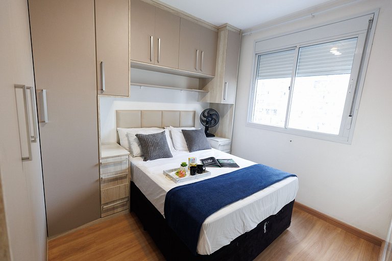 704 B Luxo Centro SP | Brás - Completo + vaga