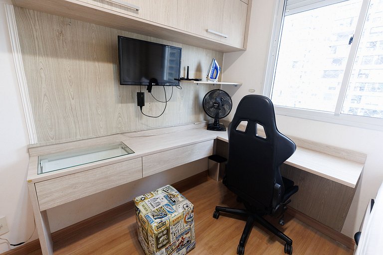 704 B Luxo Centro SP | Brás - Completo + vaga