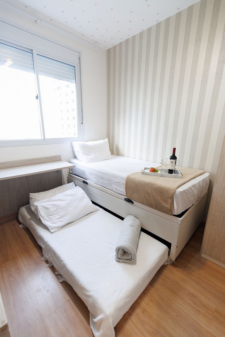 704 B Luxo Centro SP | Brás - Completo + vaga