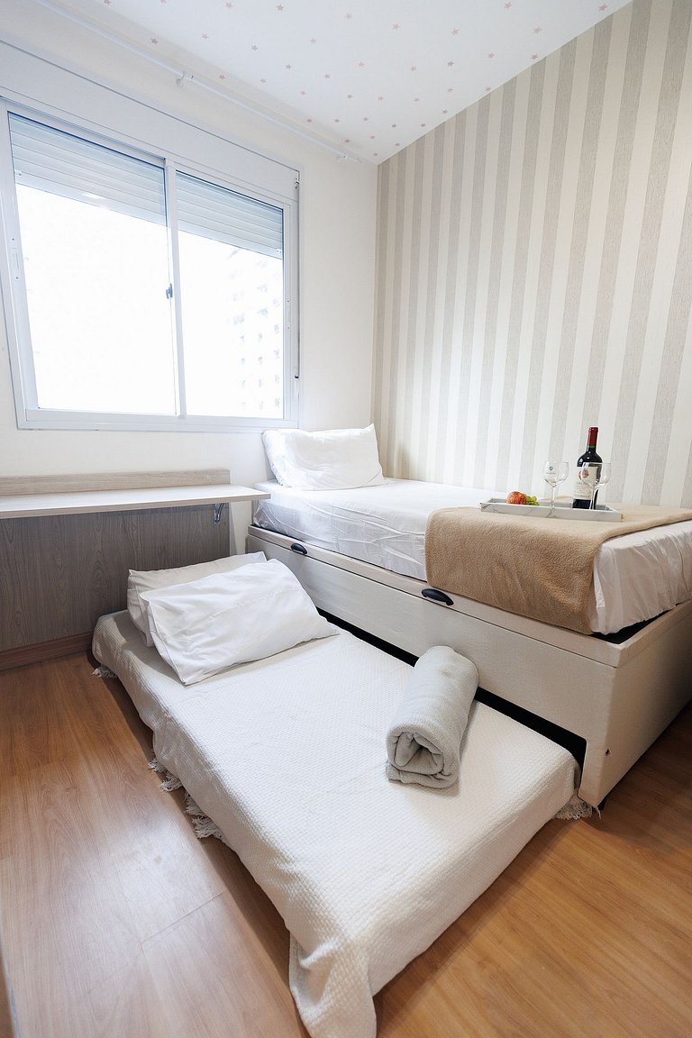 704 B Luxo Centro SP | Brás - Completo + vaga