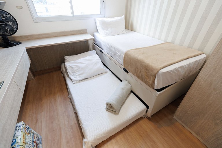 704 B Luxo Centro SP | Brás - Completo + vaga