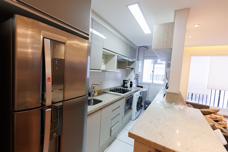 704 B Luxo Centro SP | Brás - Completo + vaga