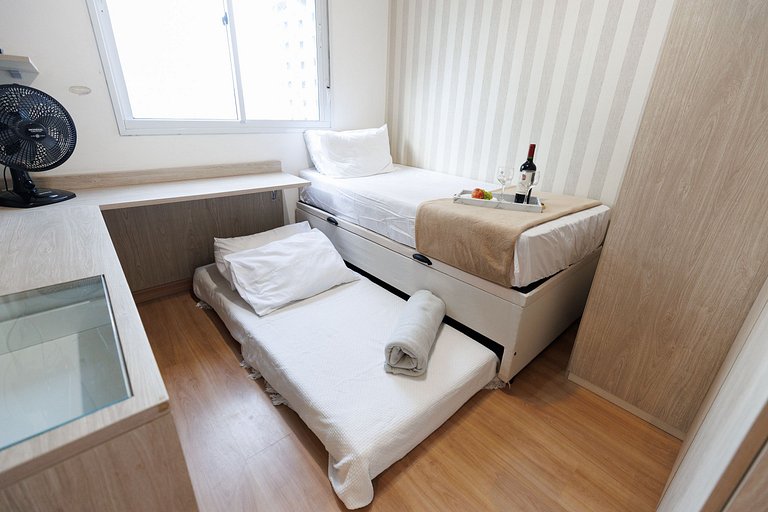 704 B Luxo Centro SP | Brás - Completo + vaga