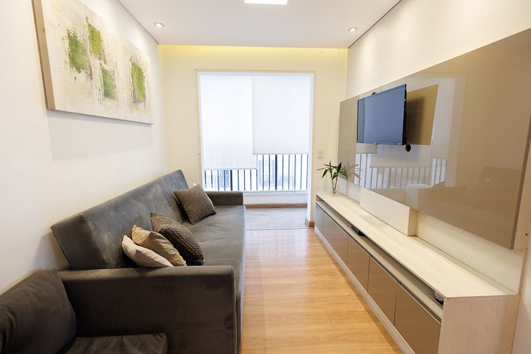 704 B Luxo Centro SP | Brás - Completo + vaga