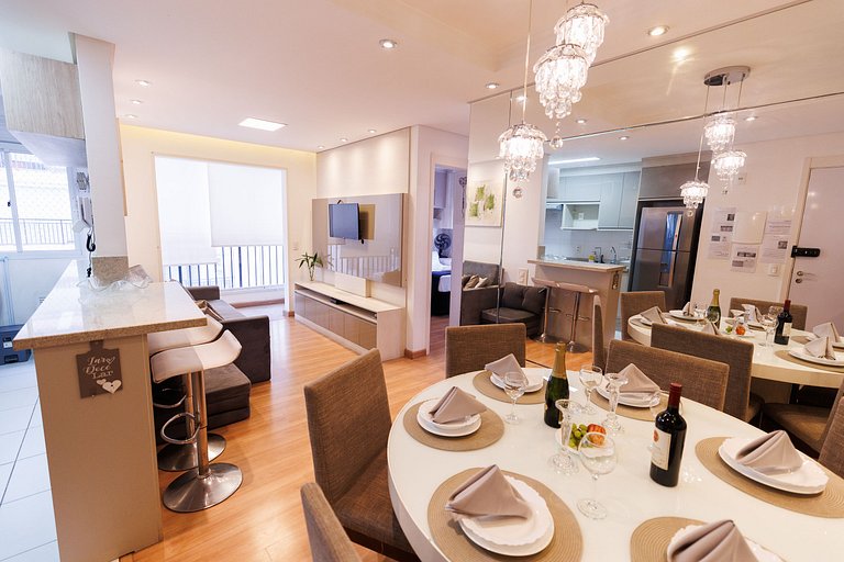 704 B Luxo Centro SP | Brás - Completo + vaga