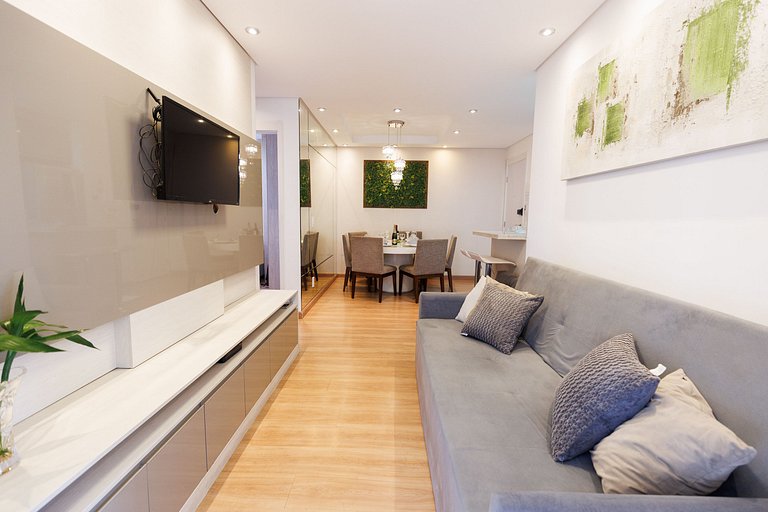 704 B Luxo Centro SP | Brás - Completo + vaga