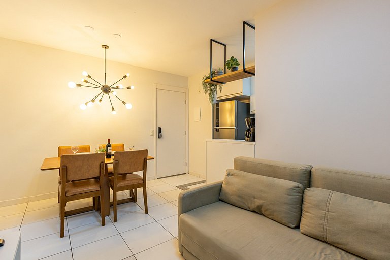 102B AP Luxuoso em SP, central, c/ garagem, Wi-Fi 600m