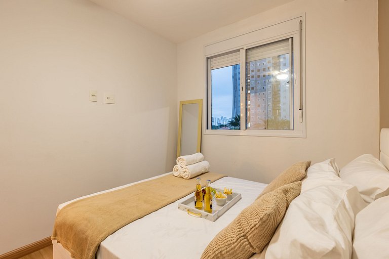 102B AP Luxuoso em SP, central, c/ garagem, Wi-Fi 600m