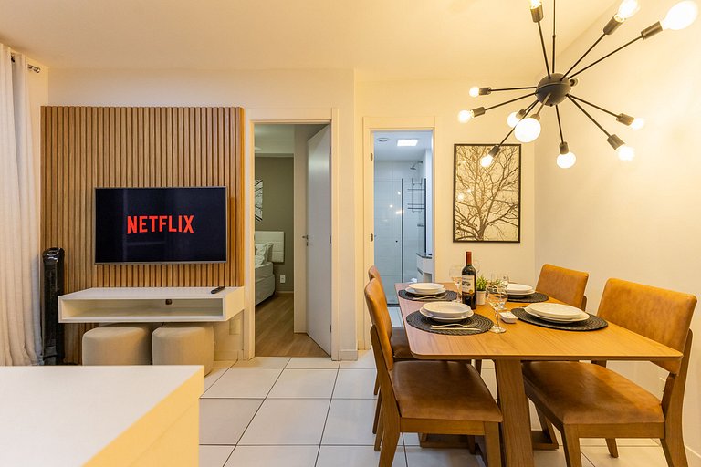 102B AP Luxuoso em SP, central, c/ garagem, Wi-Fi 600m