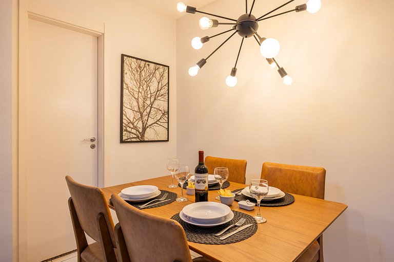 102B AP Luxuoso em SP, central, c/ garagem, Wi-Fi 600m
