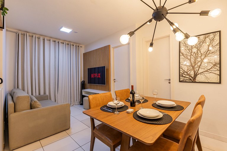 102B AP Luxuoso em SP, central, c/ garagem, Wi-Fi 600m